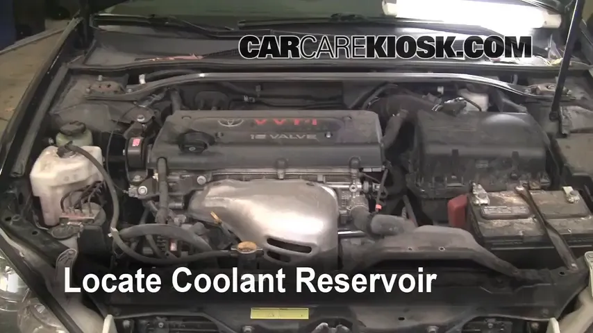 2006 Toyota Camry LE 2.4L 4 Cyl. Coolant (Antifreeze) Flush Coolant